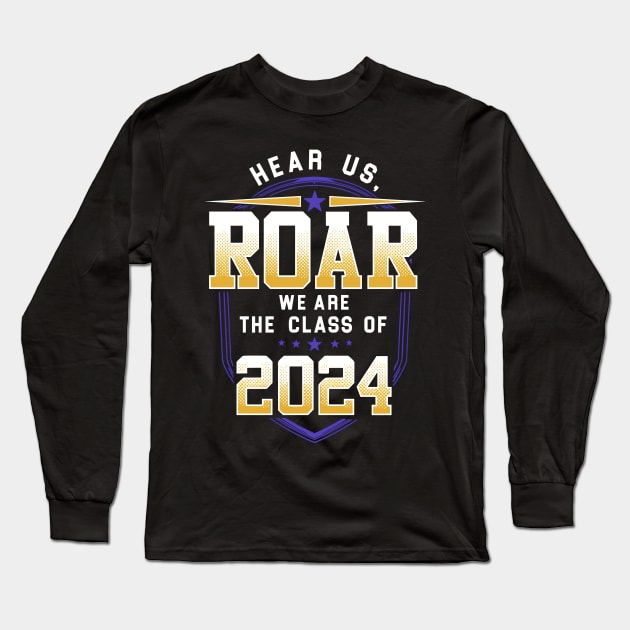 Class of 2024 Senior Gifts Funny Seniors 2024 Long Sleeve T-Shirt by KsuAnn